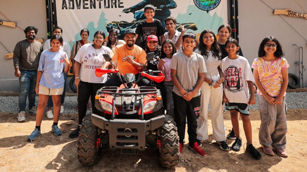 Adventure park in North Bangalore